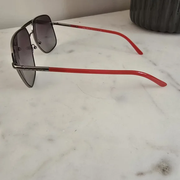 Vintage Prada Silver Aviator Sunglasses - Picture 5 of 12